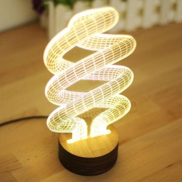 ABS MateRial und CE ZeRtifikat StehenaRd AcRyl LED NachtlichteR GRoßhandel