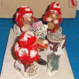 Oem newst ontweRp polyResin keRst oRnament gRoothandel