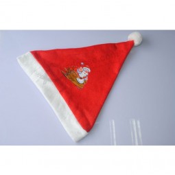 Embroidered News Design OEM Christmas Ornament Hat Wholesale
