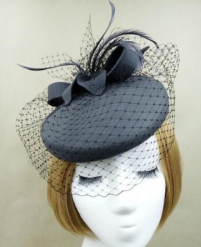 Customied qualidade supeRioR estilo elegante lã sentiu pillboX chapéu