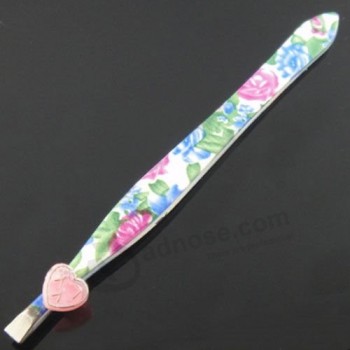 5-Piece Rhinestones and 1.3mm Thickness Eyebrow Tweezer Wholesale