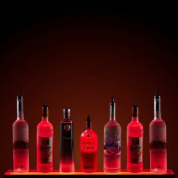 Clear Acrylic Beer Display LED Display Bottle Display Stand Wholesale