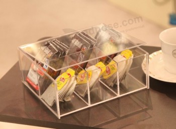 Clear Acrylic Box for Tea/Coffee Wholesale