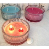 Customied high quality Hot Sale Candy Color Candle Cup