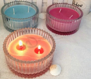 Customied high quality Hot Sale Candy Color Candle Cup