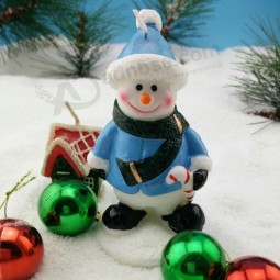 Customied high quality OEM New Fancy Cheap Snowman Candle