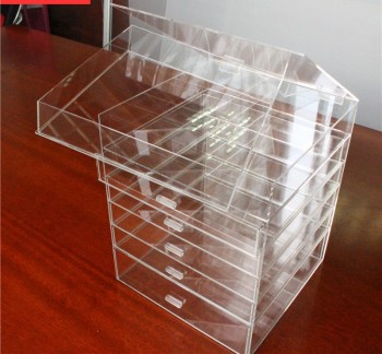 акриловая коробка ящика, коробка хранения ювелирных изделий