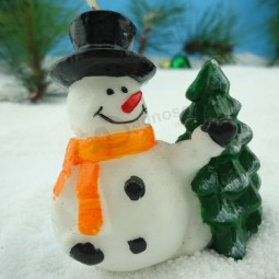 Customied high quality OEM New Arrival Snowman Candle