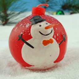 Custommied oem neue lustige Weihnachten Schneemann KeRze