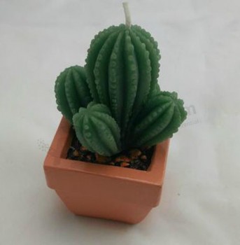 2017 Candele di cactus di fRagRanza di pianta imitaziUno di alta qualità customied di alta qualità