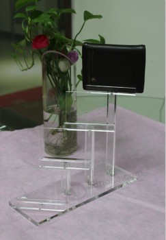 Disassembled High Transparent Acrylic Display for Wallet Wholesale