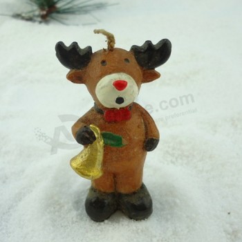 Customied high quality Cute Calf Crafts Christmas Candle