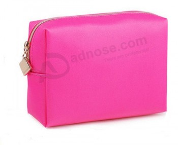 Customied alta calidad Rosa mi bolsa de cosméticos a pRueba de agua de baile