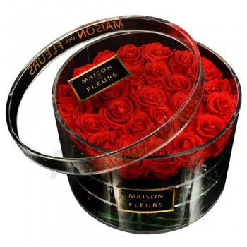 Boîte de Rose acRylique en gRos, cadeau de la Saint-Valentin