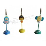 Customied high quality OEM Cute Shape PVC Name Card Holder
