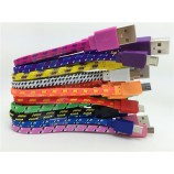 Buntes Datenkabel des kundengeRechten Qualitäts-Oem-EntwuRfs