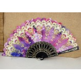 2017 Customied high quality Lace Hand Fan