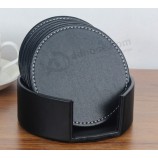 Customied hochweRtiges neues Design Logo angepasst LedeR Tasse Matte