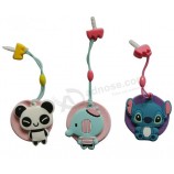 Customied high quality Newest Cartoon PVC Rubber Screen Wiper