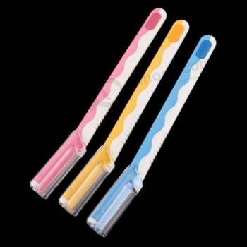 塑料安全眉毛修剪器/剃须刀批发