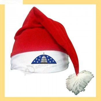 新しい赤い綿のサンタの帽子-J002卸売