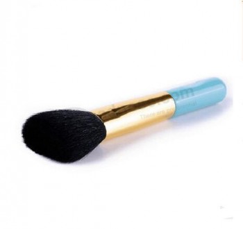 Customied high quality Oblique Head Contour Wool Flat Type Cosmetic Brush
