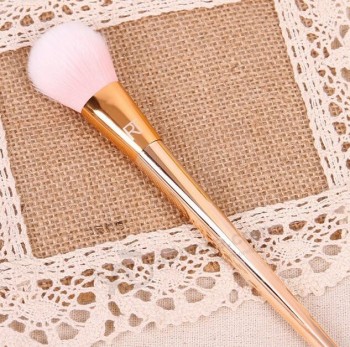 Customied high quality Hot Metal Long Handle Cosmetic Brush