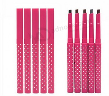 Wholesale Customied high quality Fashion Plastic Automatic Rotation Eyebrow Pencil