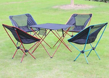 En gRos customied haute qualité oem aluminium camping chaise pliante
