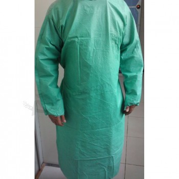 Einweg-Vlies-Patienten-Kleid, heRgestellt aus PPS und SMS GRoßhandel