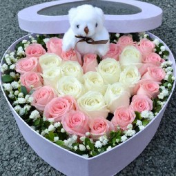 Durable Item Display Box Acrylic Rose Box Wholesale