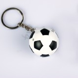 卸売cUstomed高品質のデザイナーかわいいサッカーキーホルダー