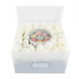 Wholesale Clear Acrylic Rose Box with Lid Wholesale