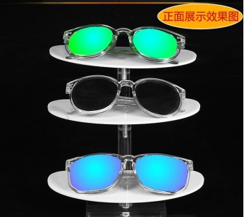 トップ販売アクリル眼鏡ディスプレイスタンド卸売 (Qcy-Aed06)