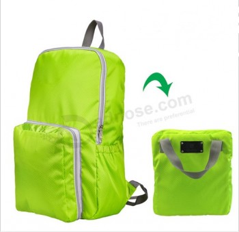 スポーツとハイキングのための卸売cUstomed高品質の折り畳み式の旅行のバックパックバッグ
