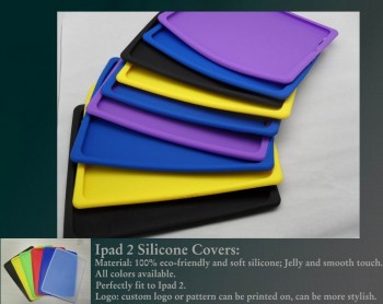 самое лучшее качество цветастый изготовленный на заказ для оптовой продажи крышки силикона ipаd 2