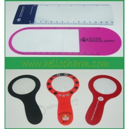 Fashional OEM Customized Plastic Magnifying Glass Bookmark Wholesale