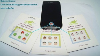 Iphone全新手机按键贴纸批发