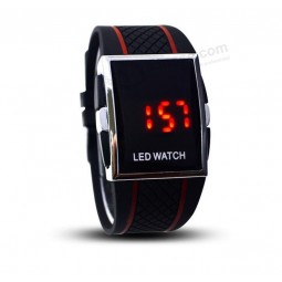 Al por mAyor cTústomied AltA cAlidAd modA personAlizAdA led reloj de los deportes