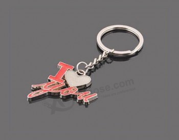 2017 New Design Best Quality I Love You Key Chain Wholesale