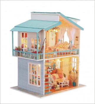 中国产品儿童玩具3d娃娃屋拼图批发