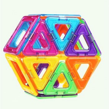 人気のあるおもちゃmAgformers DIYのおもちゃプラスチックの磁気おもちゃの煉瓦卸売