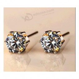 Factory direct sale top quality Top Selling 925 Silver Zircon Earrings