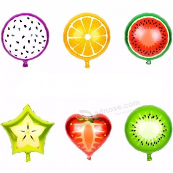 New Arrival Fashion Style Different Fruits Balloons Wholesale