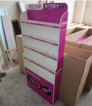 Custom PVC Shelf Board Showcase Display, Large Condoms Condoms Promotional Display Wholesale