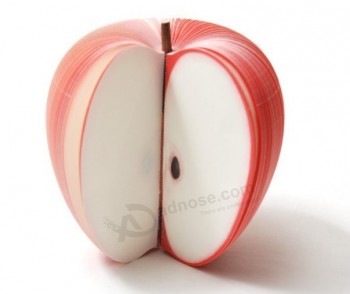 3D яблочный плод формы липкий блокнот оптом