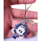 High Quality Popular Frog PVC Mobile Phone Strap Wholesale