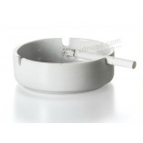 OEM White Round Shape Ceramic Ashtray Wholesale