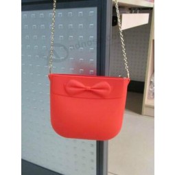 2017 Fashion Design Silicone Bowknot Shoulder Bags Wholesale