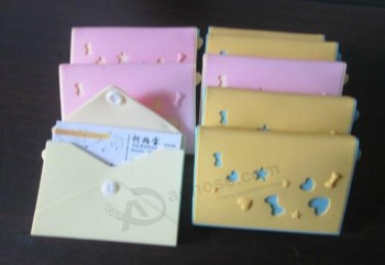 新设计双色硅胶卡包批发